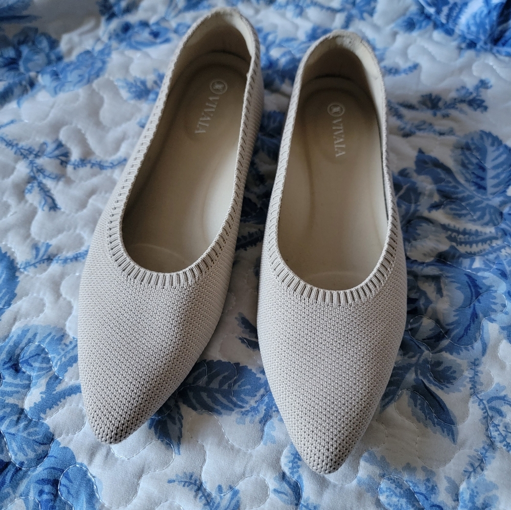 Cream Women's Flats